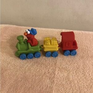 Illco Sesame Street Elmo Soft Train 3 Piece Set